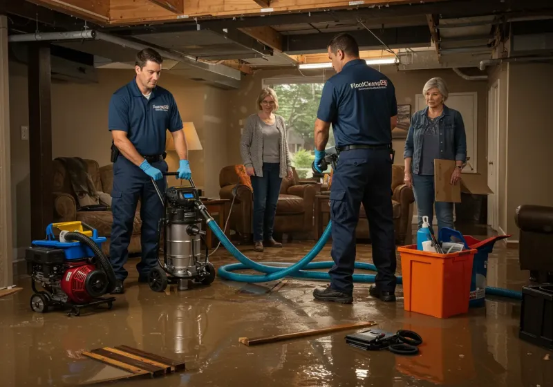 Basement Water Extraction and Removal Techniques process in Mount Carmel, TN